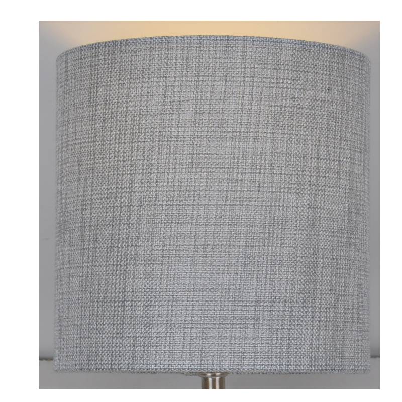 modern vägglampa med tygskärm
