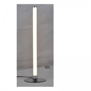 LED bordslampa med rak akrylrör