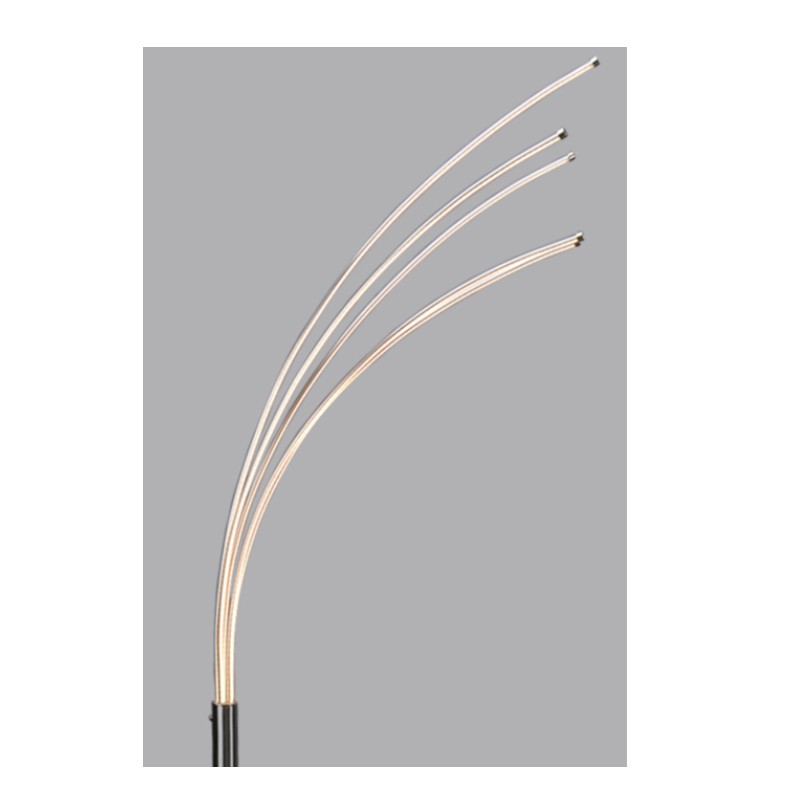 Modern LED-golvlampa med aluminiumlist