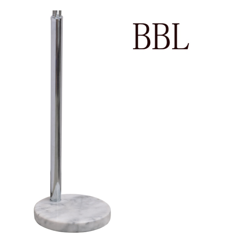 Modern golvlampa med marmorbund