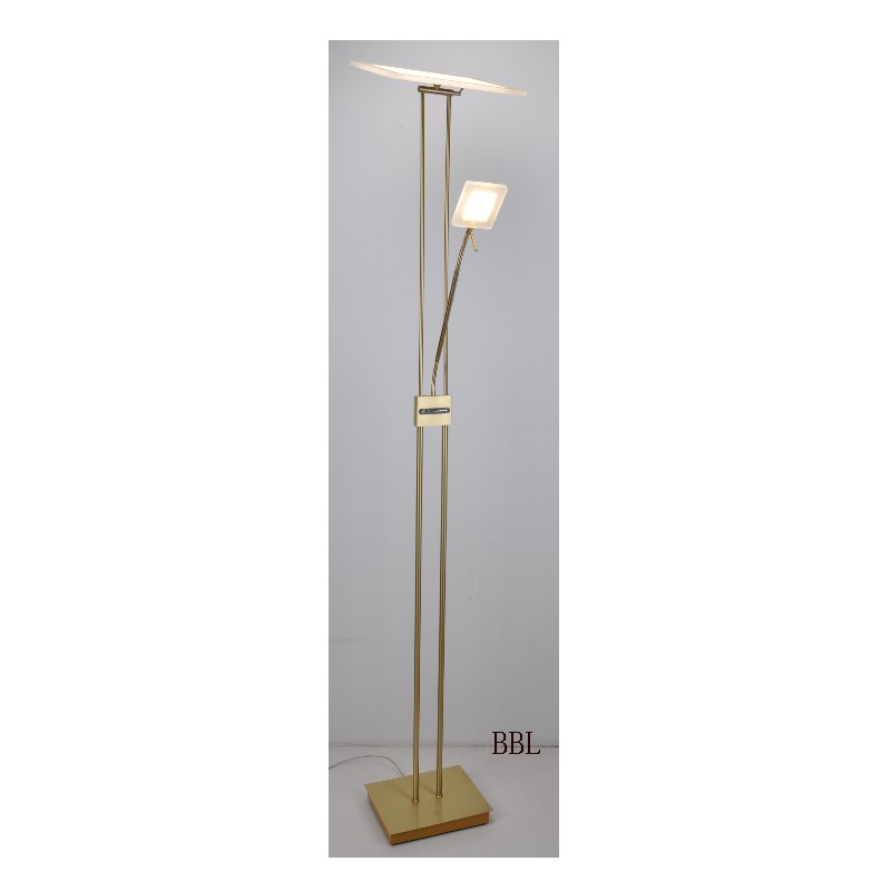 LED mor & son golvlampa med touch-dimmerbrytare på lampkroppen