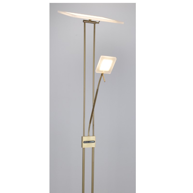 LED mor & son golvlampa med touch-dimmerbrytare på lampkroppen